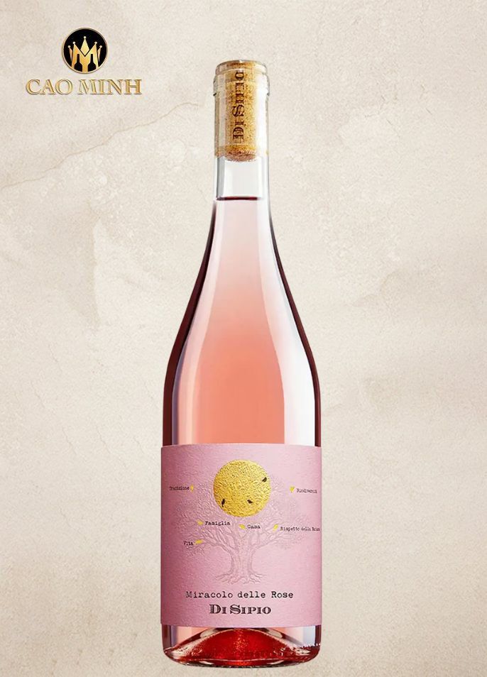 Vang Ý Di Sipio Miracolo Delle Rose với hương vị phức hợp, lãng mạn