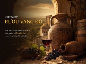 Tìm hiểu nguồn gốc rượu vang đỏ. Những đặc trưng của rượu vang đỏ