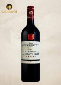 Rượu vang Pháp Château des Gravières Graves