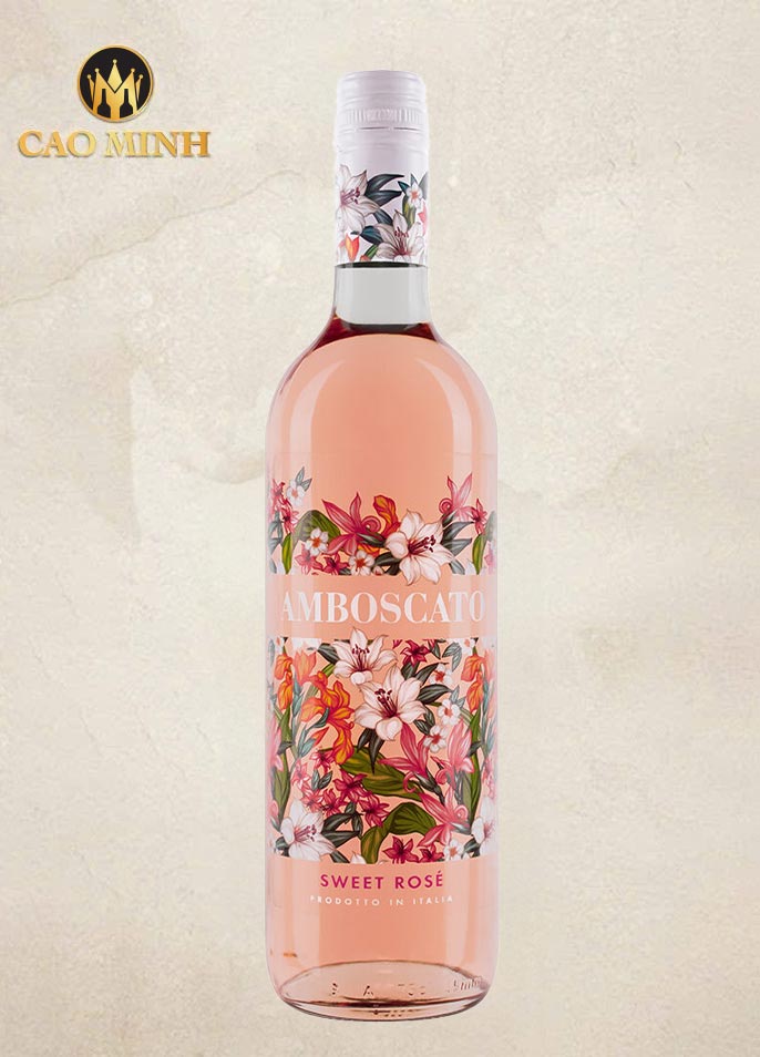 Rượu Vang Ý Amboscato Rosé Alessandro Berselli