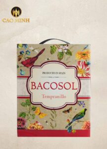Rượu vang Tây Ban Nha Bacosol Tempranillo