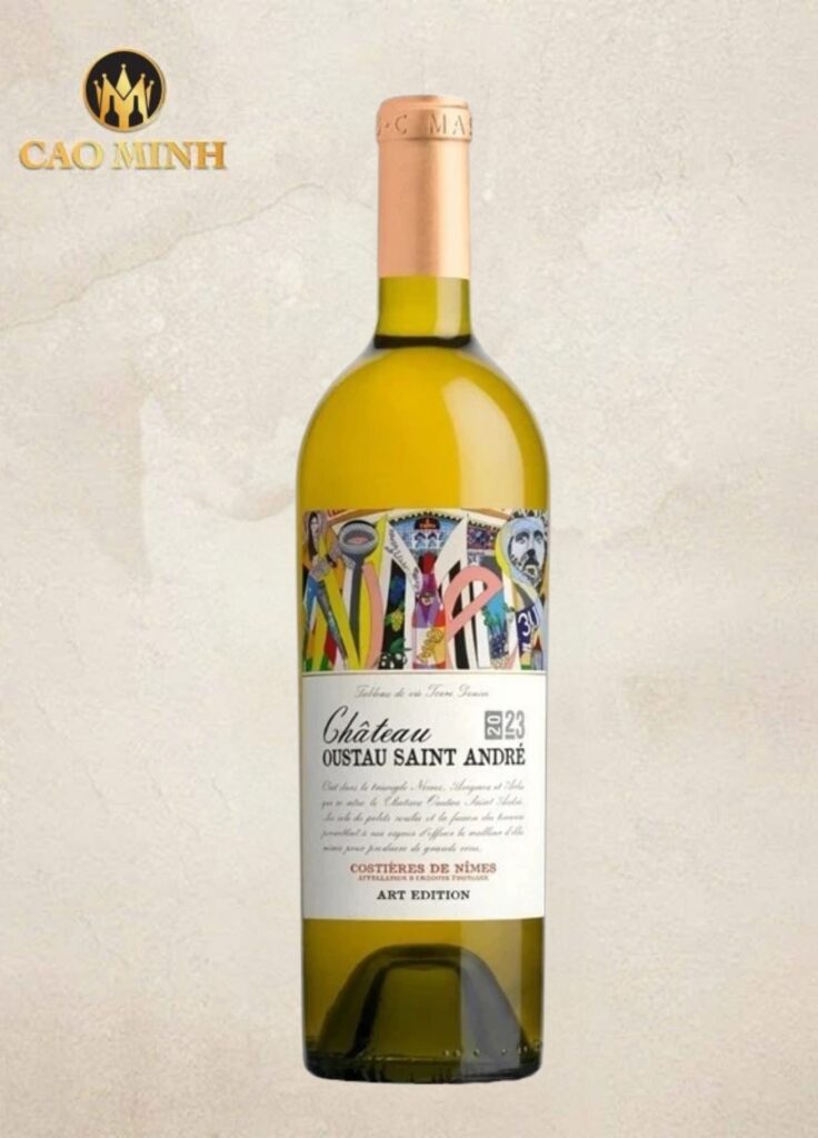 Rượu vang Château AOP Costières de Nîmes
