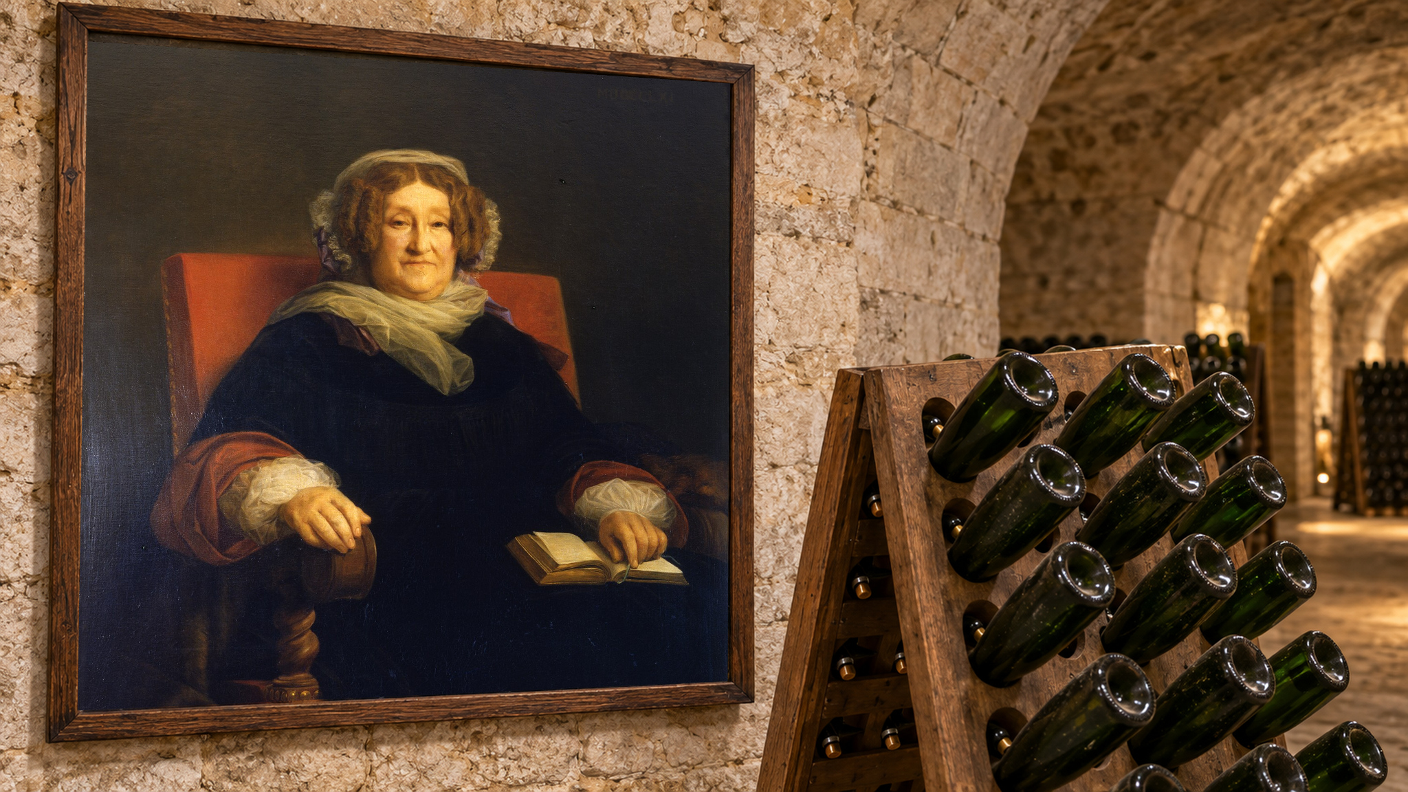 Madame Clicquot: Người phụ nữ và chiếc bàn làm thay đổi Champagne